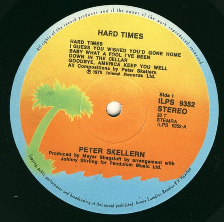Peter Skellern : Hard Times (LP, Album)