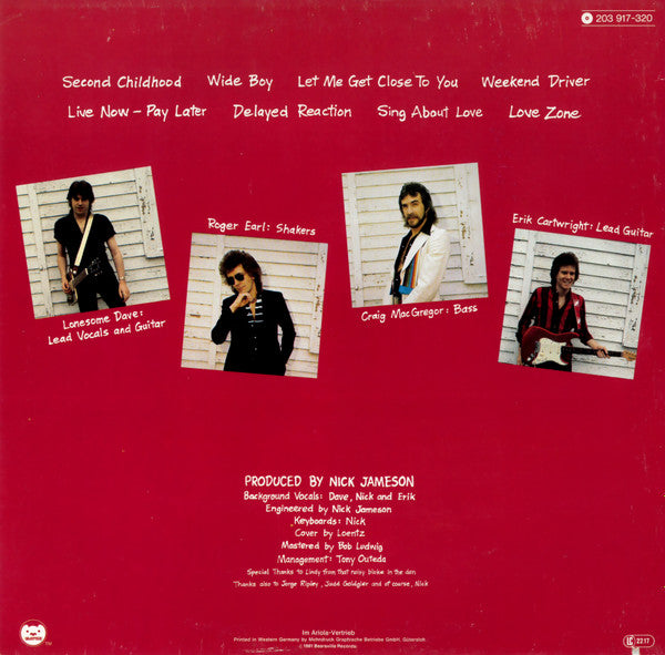 Foghat : Girls To Chat & Boys To Bounce (LP, Album)