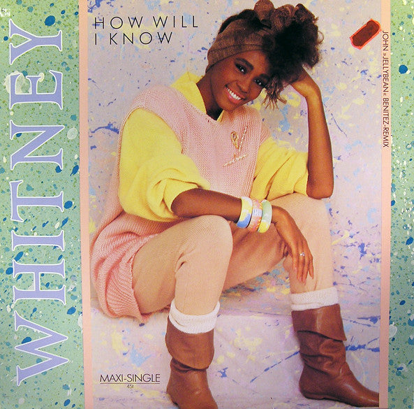 Whitney Houston : How Will I Know (John »Jellybean« Benitez-Remix) (12", Maxi)