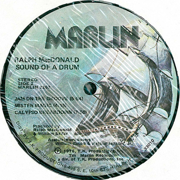 Ralph MacDonald : Sound Of A Drum (LP, Album, San)