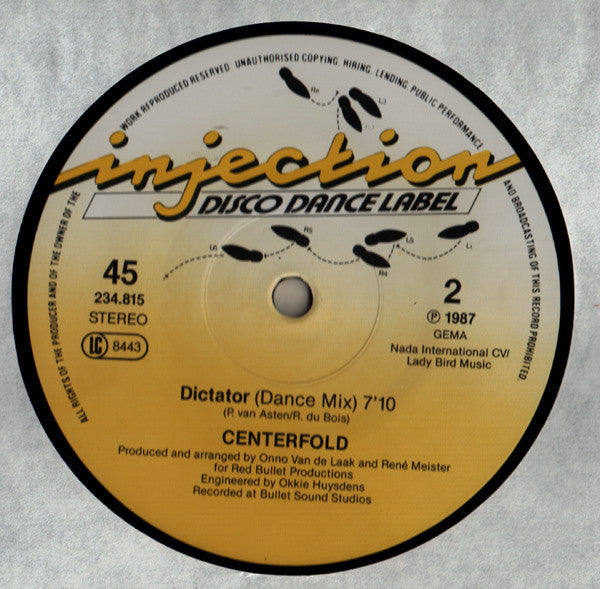 Centerfold : Dictator (12", Maxi)