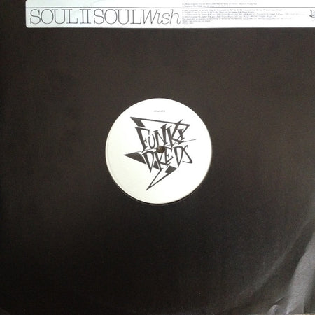 Soul II Soul : Wish (12", Promo)