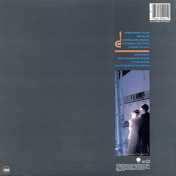 Depeche Mode : Some Great Reward (LP, Album, All)