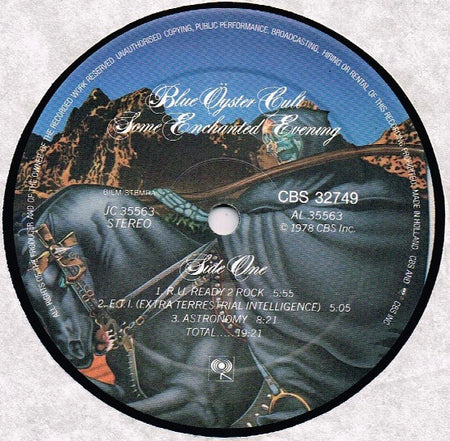 Blue Öyster Cult : Some Enchanted Evening (LP, Album, RE)