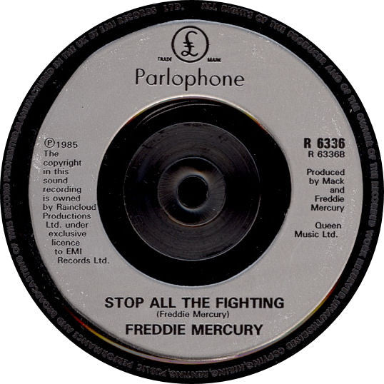 Freddie Mercury : The Great Pretender (7", Single, Sil)