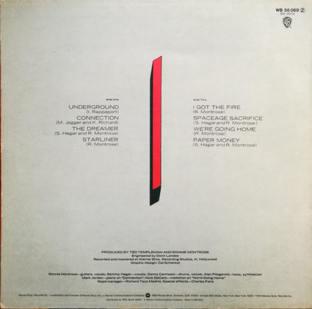 Montrose (2) : Paper Money (LP, Album)