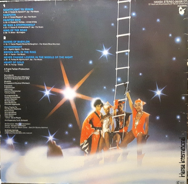 Boney M. : Nightflight To Venus (LP, Album, Gat)