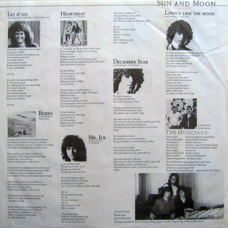 Ryan & Kleinfeld : Sun And Moon (LP, Album)