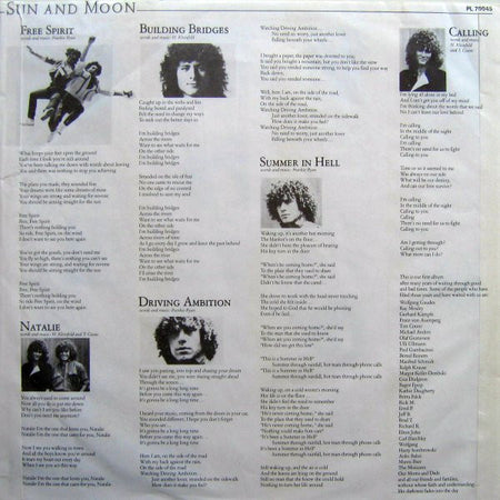 Ryan & Kleinfeld : Sun And Moon (LP, Album)