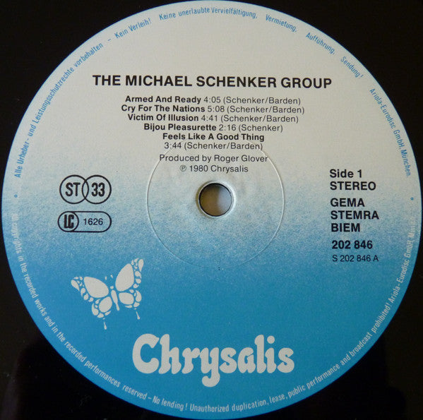 The Michael Schenker Group : The Michael Schenker Group (LP, Album, RE)
