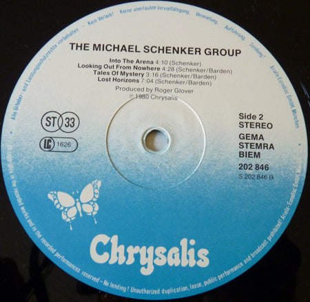 The Michael Schenker Group : The Michael Schenker Group (LP, Album, RE)