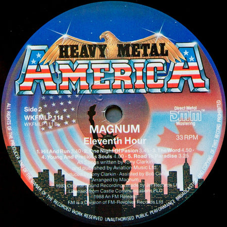 Magnum (3) : The Eleventh Hour! (LP, Album, RE)