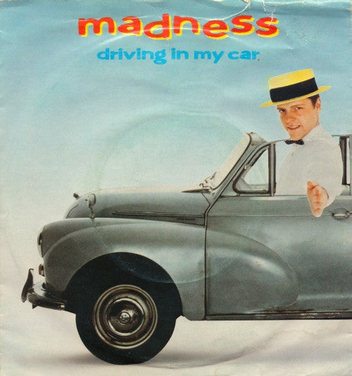Madness : Driving In My Car (7", Single, Pos)