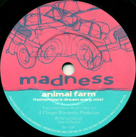 Madness : Driving In My Car (7", Single, Pos)