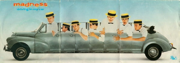 Madness : Driving In My Car (7", Single, Pos)