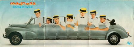 Madness : Driving In My Car (7", Single, Pos)