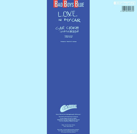 Bad Boys Blue : L.O.V.E. In My Car (12", Maxi)
