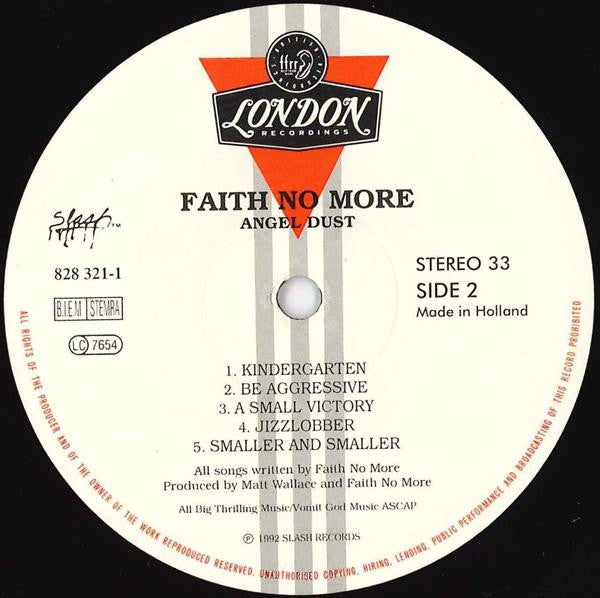 Faith No More : Angel Dust (LP, Album)