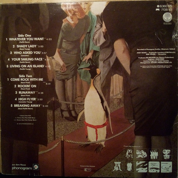 Status Quo : Whatever You Want (LP, Album)