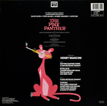 Henry Mancini : The Pink Panther (LP, Album, RE)
