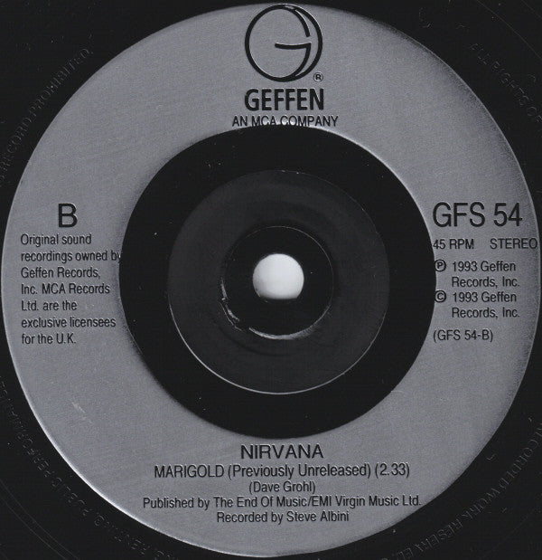 Nirvana : Heart-Shaped Box (7", Single)