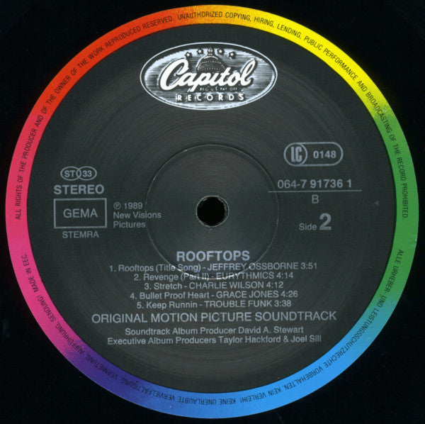 Various : Rooftops (Original Motion Picture Soundtrack) (LP, Album, Comp)