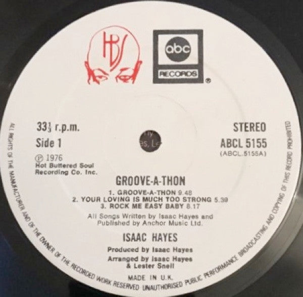 Isaac Hayes : Groove-A-Thon (LP, Album, Gat)