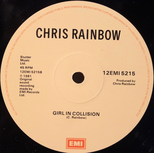 Chris Rainbow : Body Music (12")