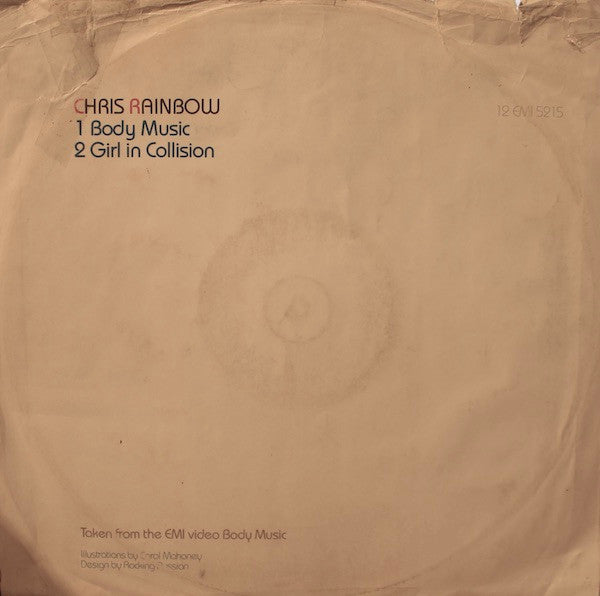 Chris Rainbow : Body Music (12")