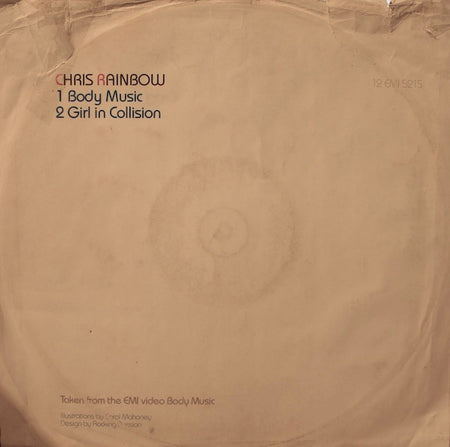 Chris Rainbow : Body Music (12")