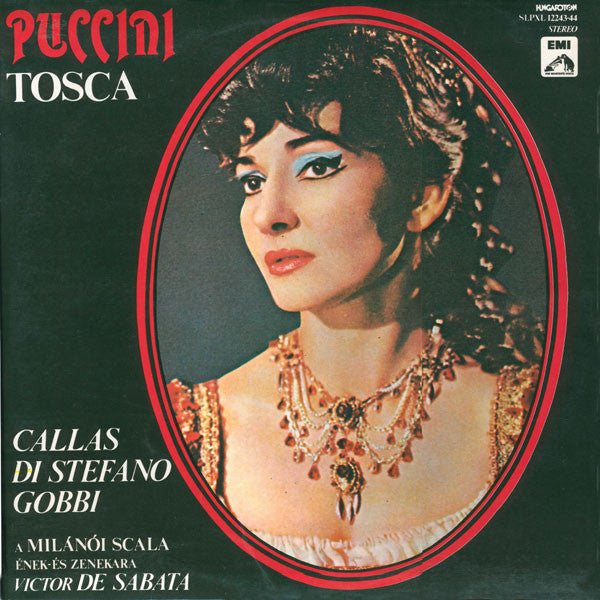 Giacomo Puccini - Maria Callas, Giuseppe di Stefano, Tito Gobbi, Victor De Sabata : Tosca (2xLP, RE, Gat)