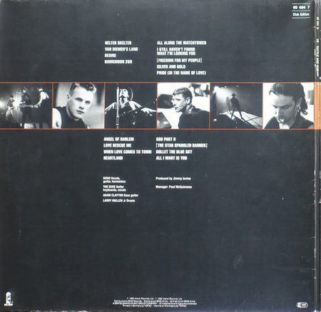 U2 : Rattle And Hum (2xLP, Album, Club)