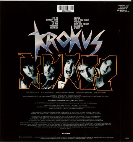 Krokus : Heart Attack (LP, Album)
