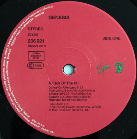Genesis : A Trick Of The Tail (LP, Album, RE, Gat)