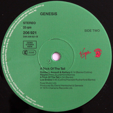 Genesis : A Trick Of The Tail (LP, Album, RE, Gat)