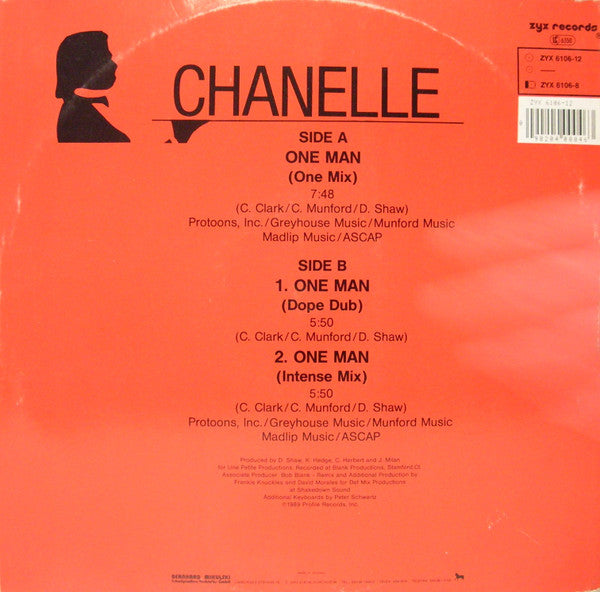 Chanelle : One Man (12")