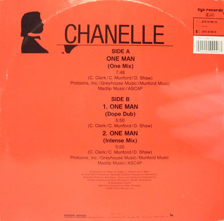 Chanelle : One Man (12")