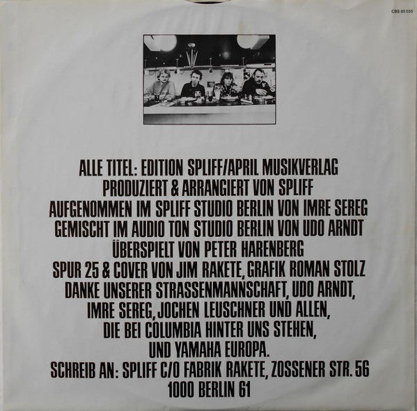 Spliff : 85555 (LP, Album)