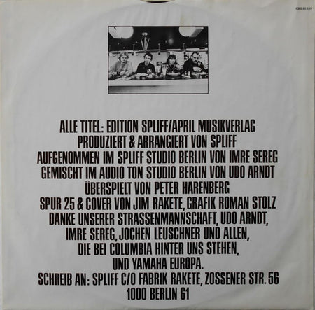 Spliff : 85555 (LP, Album)