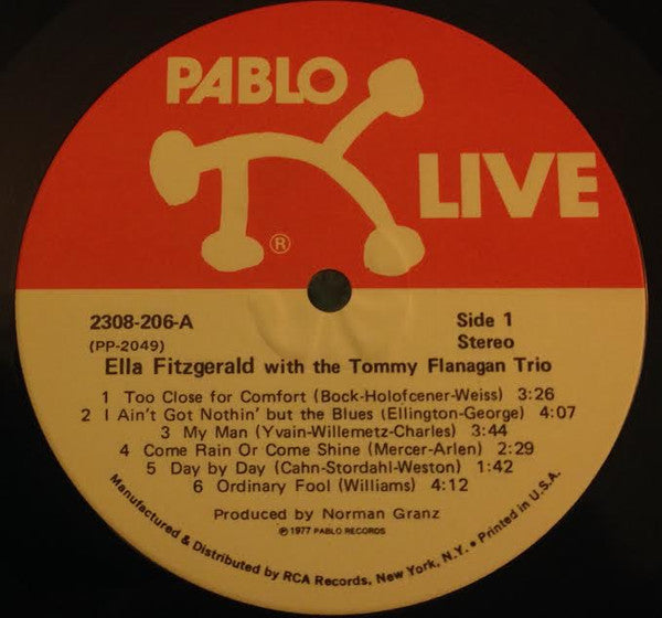 Ella Fitzgerald With Tommy Flanagan Trio : Montreux '77 (LP, Album)