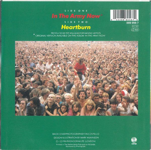 Status Quo : In The Army Now (7", Single)
