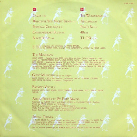 Fritz Brause : Bow-Tie And Rubber Boots (LP, Album)