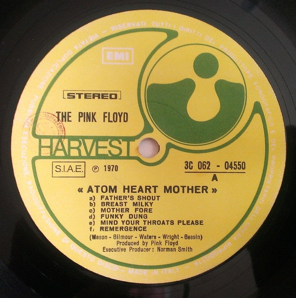 Pink Floyd : Atom Heart Mother (LP, Album, RE, Gat)