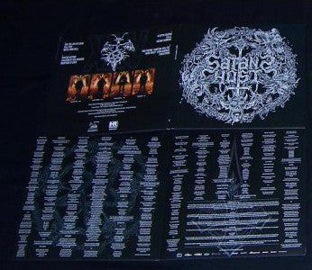 Satan's Host : Celebration For The Love Of Satan (2xLP, Album, Comp, Ltd, RE, Yel)