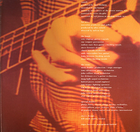 Eric Clapton : Unplugged (LP, Album, Gat)
