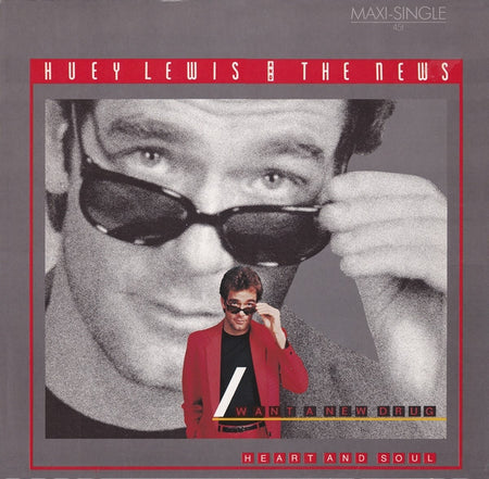 Huey Lewis & The News : I Want A New Drug (12", Maxi)
