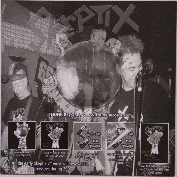 The Skeptix : Hate And Fear (LP, Album)