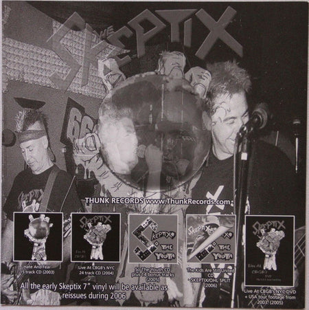 The Skeptix : Hate And Fear (LP, Album)