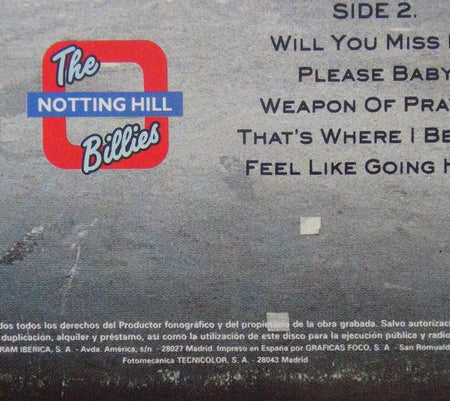 The Notting Hillbillies : Missing... Presumed Having A Good Time  (LP, Album)