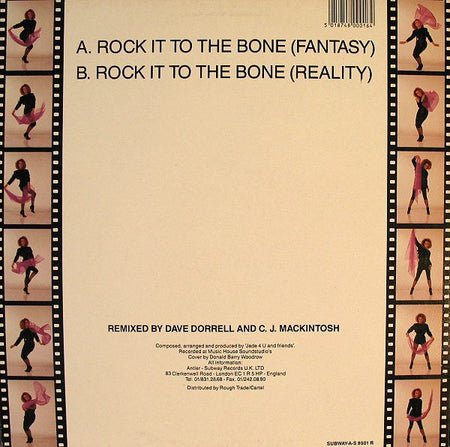 Jade 4U : Rock It To The Bone (UK Club Mix) (12")